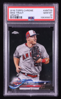 Mike Trout 2018 Topps Chrome Update #HMT69 (PSA 10) at PristineAuction.com