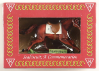 Hartland Vintage Ceramic "Seabiscuit" Horse Racing Statue with Box at PristineAuction.com