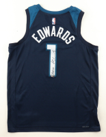 Anthony Edwards Signed Nike Timberwolves Authentic Jersey Inscribed "Antman" (Fanatics) at PristineAuction.com