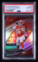 Patrick Mahomes II 2019 Select Silver Prizm #202 (PSA 10) at PristineAuction.com