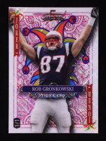 Rob Gronkowski 2024 Wild Card 5 Card Draw Stacked Deck Joker Cross Hatch Pink #SDPJRGN #1/1 at PristineAuction.com