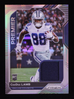 CeeDee Lamb 2020 Panini Prizm Premier Jerseys #7 RC at PristineAuction.com