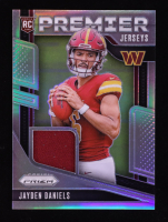 Jayden Daniels 2024 Panini Prizm Premier Jerseys #2 RC at PristineAuction.com