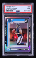 Caleb Williams 2024 Donruss Optic Prizm Preview #327 RC (PSA 9) at PristineAuction.com
