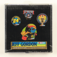 Jeff Gordon NASCAR 50th Anniversary LE Pin Set at PristineAuction.com
