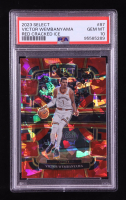 Victor Wembanyama 2023-24 Select Prizms Red Cracked Ice #87 RC (PSA 10) at PristineAuction.com