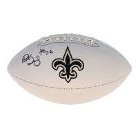 Pat Swilling Signed Saints Logo Football (Schwartz) at PristineAuction.com