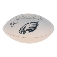 Ron Jaworski Signed Eagles Logo Football (Schwartz) at PristineAuction.com