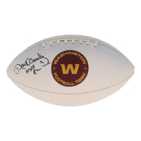 Mark Moseley Signed Washington Logo Football Inscribed "MVP 82" (Schwartz) at PristineAuction.com