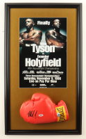 Mike Tyson Signed Custom Framed Everlast Boxing Glove Display (PSA) at PristineAuction.com