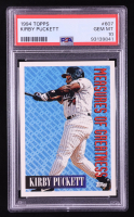Kirby Puckett 1994 Topps #607 MOG (PSA 10) at PristineAuction.com