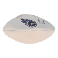Vince Young Signed Titans Logo Football (Schwartz) at PristineAuction.com