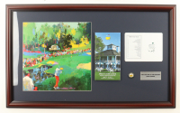 "The 16th Tee at Augusta National" by Leroy Neiman Custom Framed Art Print Display at PristineAuction.com