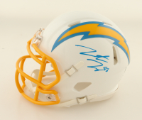 Hunter Henry Signed Chargers Speed Mini Helmet (JSA) at PristineAuction.com