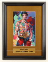 "Rocky" by Leroy Neiman Custom Framed Art Print Display at PristineAuction.com