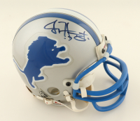 Joey Harrington Signed Lions Mini Helmet (Beckett) at PristineAuction.com