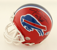 Jon Dorenbos Signed Bills Mini Helmet Inscribed "Go Bills" (Beckett) at PristineAuction.com