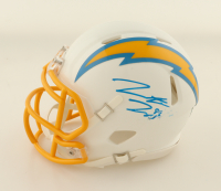 Hunter Henry Signed Chargers Speed Mini Helmet (JSA) at PristineAuction.com