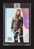 Hailie Deegan Signed 2020 Panini Chronicles Status #6 RC (PA) at PristineAuction.com