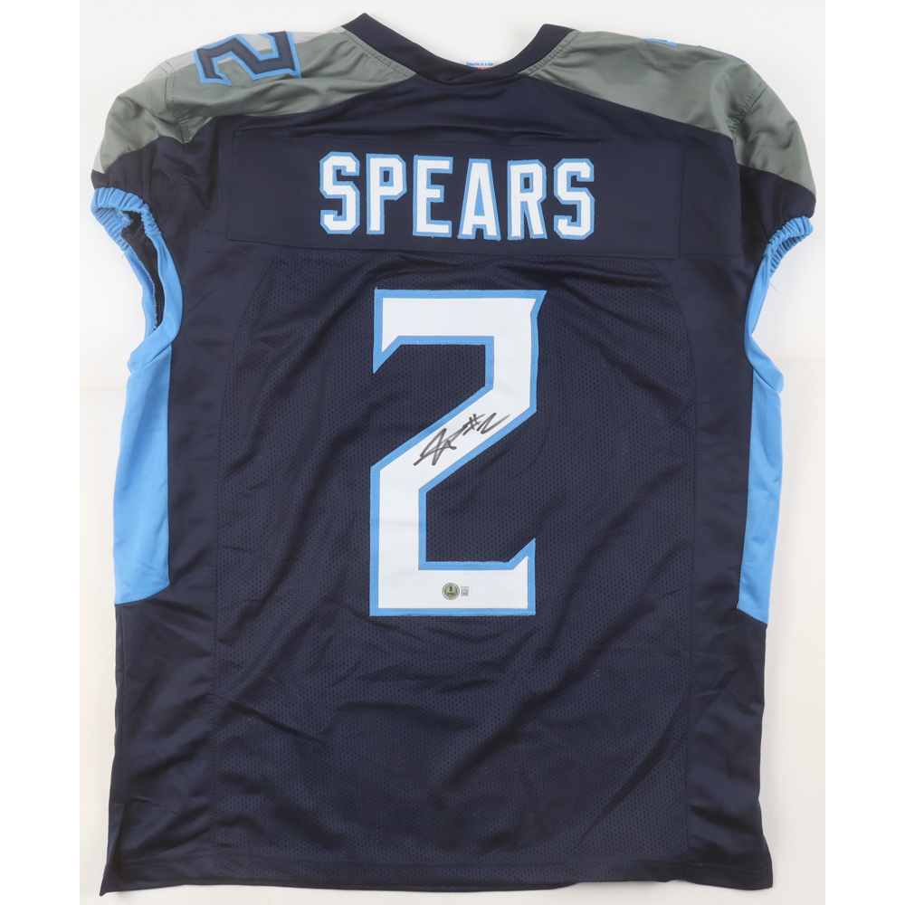 Tyjae Spears Signed Jersey (Beckett) at PristineAuction.com