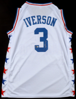 Allen Iverson Signed Jersey (Beckett) at PristineAuction.com