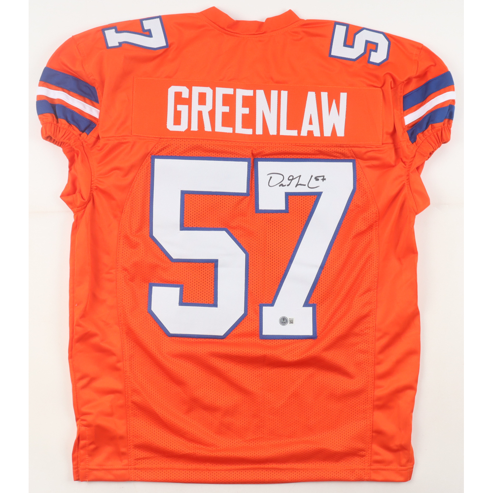 Dre Greenlaw Signed Jersey (Beckett) at PristineAuction.com