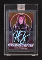 Hailie Deegan Signed 2022 Panini Chronicles Overdrive #17 (PA) at PristineAuction.com