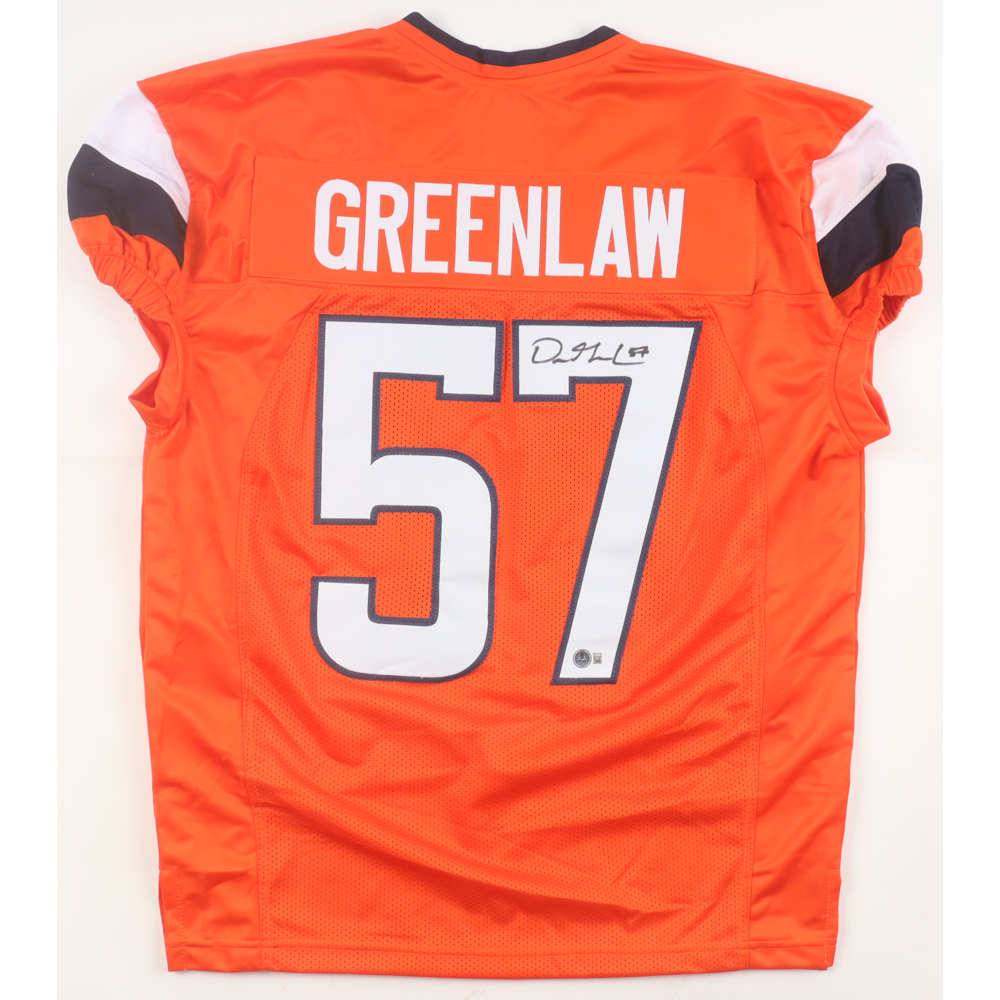 Dre Greenlaw Signed Jersey (Beckett) at PristineAuction.com