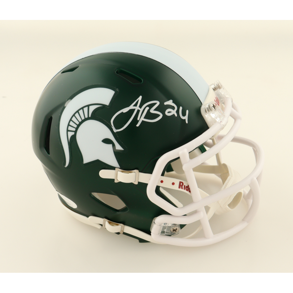 Le'Veon Bell Signed Michigan State Spartans Speed Mini Helmet (JSA) at PristineAuction.com