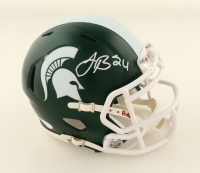 Le'Veon Bell Signed Michigan State Spartans Speed Mini Helmet (JSA) at PristineAuction.com