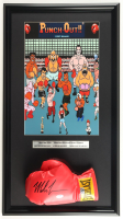 Mike Tyson Signed Custom Framed Everlast Boxing Glove Display with Nintendo "Punch-Out!" Photo (PSA & Tyson) at PristineAuction.com
