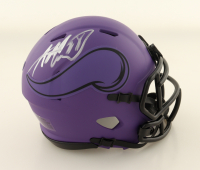 Adrian Peterson Signed Vikings Rave Alternate Speed Mini Helmet (JSA) at PristineAuction.com