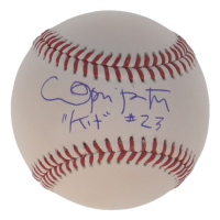Lori Petty Signed OML Baseball Inscribed "Kit #23" (Schwartz) at PristineAuction.com
