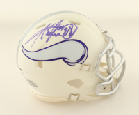 Adrian Peterson Signed Vikings Speed Mini Helmet (JSA) at PristineAuction.com