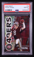 Steve Young 2000 Finest #34 (PSA 10) at PristineAuction.com