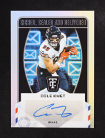 Cole Kmet 2024 Totally Certified Signed Sealed and Delivered #8 at PristineAuction.com