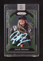 Hailie Deegan Signed 2020 Panini Prizm #56 RC (PA) at PristineAuction.com
