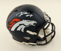 Talanoa Hufanga Signed Broncos Speed Mini Helmet (Beckett) at PristineAuction.com