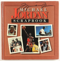 Michael Jordan Signed "Michael Jordan Scrapbook" Hardcover Book (JSA) at PristineAuction.com