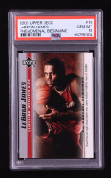 LeBron James 2003-04 Upper Deck Phenomenal Beginning LeBron James #10 RC / One of the Best (PSA 10) at PristineAuction.com