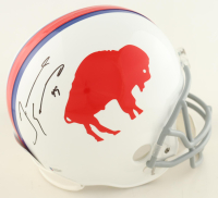 Tremaine Edmunds Signed Bills Throwback Full-Size Speed Helmet (Beckett) at PristineAuction.com