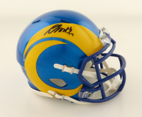 Davante Adams Signed Rams Speed Mini Helmet (Beckett) at PristineAuction.com