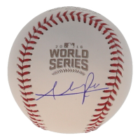 Addison Russell Signed 2016 World Series Baseball (Schwartz) at PristineAuction.com
