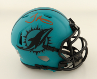 Tyreek Hill Signed Dolphins Rave Alternate Speed Mini Helmet (Beckett) at PristineAuction.com