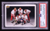 Wayne Gretzky / Brett Hull / Valeri Kamensky 1991-92 Upper Deck French #SP1 (PSA 10) at PristineAuction.com