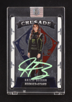 Hailie Deegan Signed 2022 Panini Chronicles Rookies & Stars Crusade #8 (PA) at PristineAuction.com