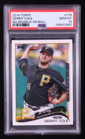 Gerrit Cole 2014 Topps #179A FS (PSA 10) at PristineAuction.com