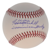 Juan Marichal Signed OML Baseball Inscribed "Dominican Dandy" (Schwartz) at PristineAuction.com