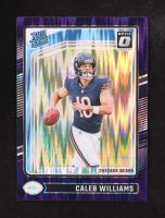 Caleb Williams 2024 Donruss Optic Purple Shock #201 RR RC at PristineAuction.com