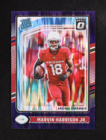 Marvin Harrison Jr. 2024 Donruss Optic Purple Shock #276 RR RC at PristineAuction.com